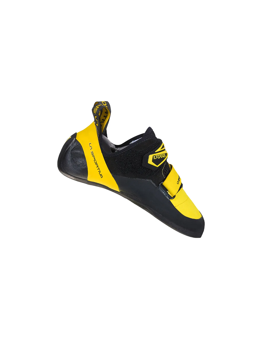 La Sportiva Solution Comp (Black/Yellow) Men's climbing shoes